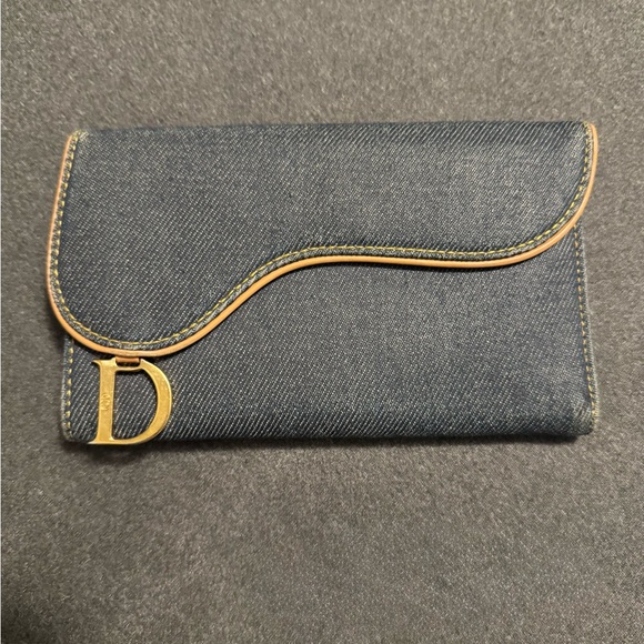Dior Accessories - Denim Dior Wallet